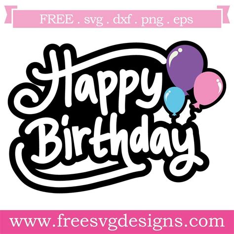 Download 64+ Happy Birthday SVG Cut File Cricut SVG